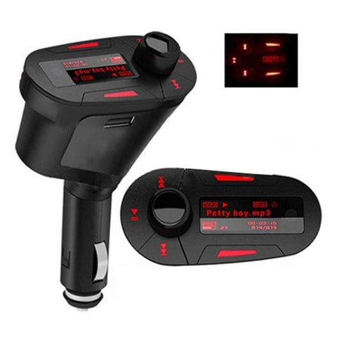 AussieSuperStore Homeware Supplies High Quality Excellent Kit Transmitter Car MP3 Player Wireless USB RED High Quality Kit Transmitter Car MP3 FM Player Wireless USB RED CBCARFMSDMMC360RED